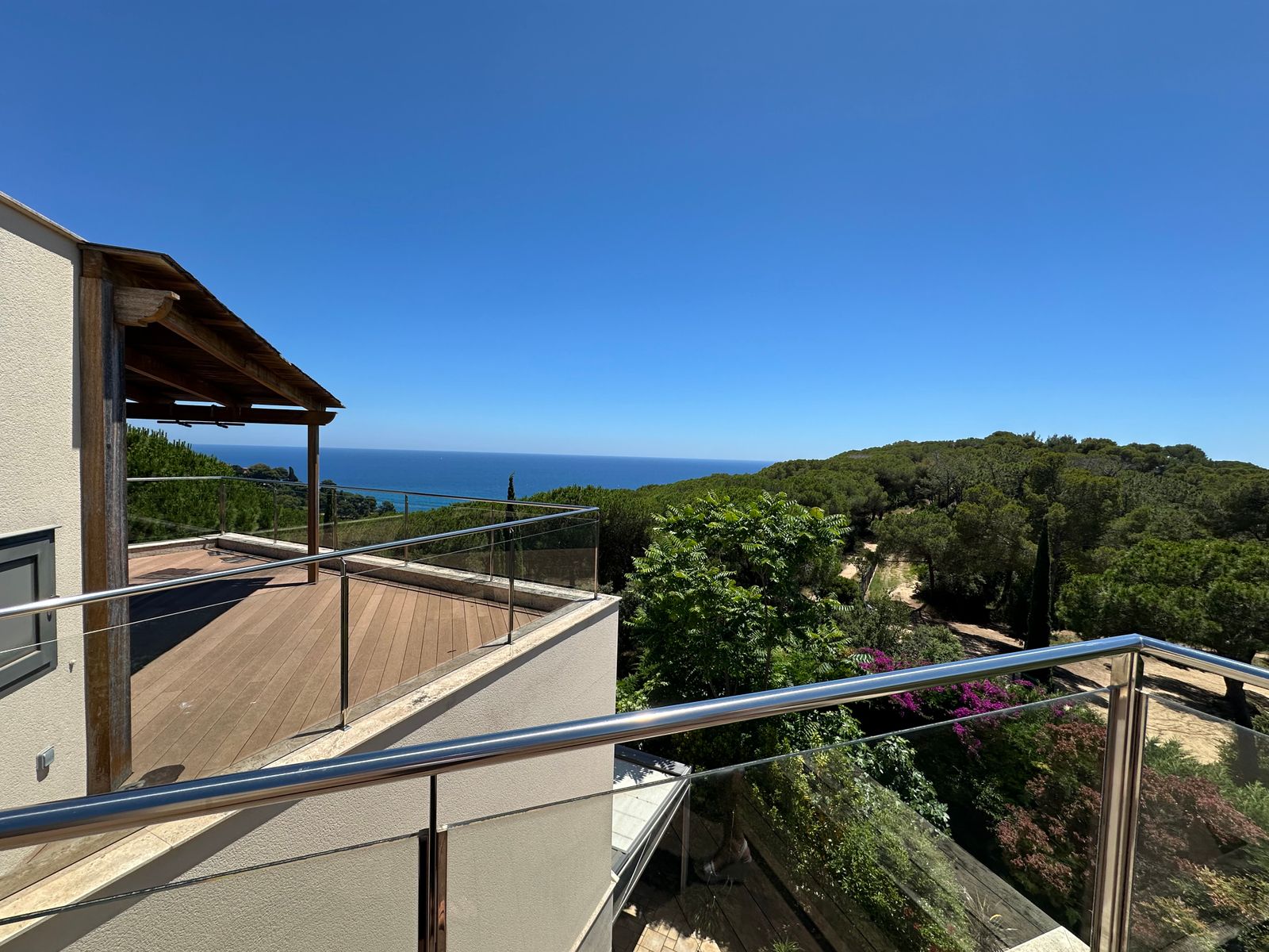 Современный таунхаус с панорамным видом на море, Sa Boadella, Lloret de Mar, Lloret de Mar, — фото 1